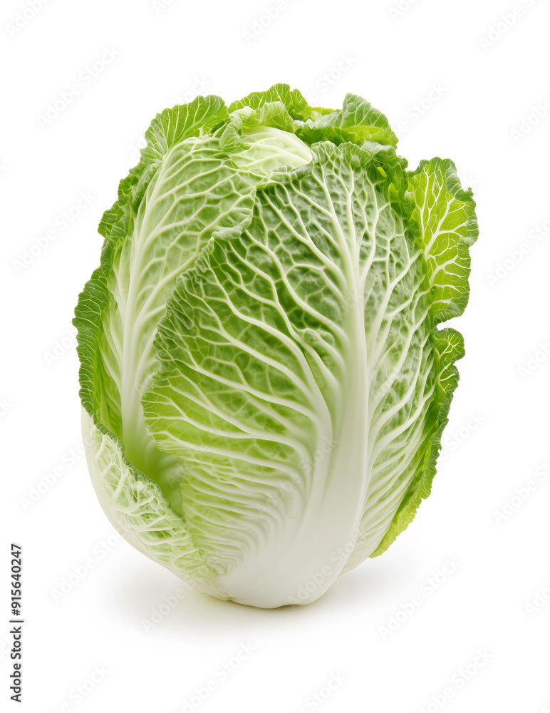 Chinese cabbage isolated on white background Chinese cabbage isolated on white background