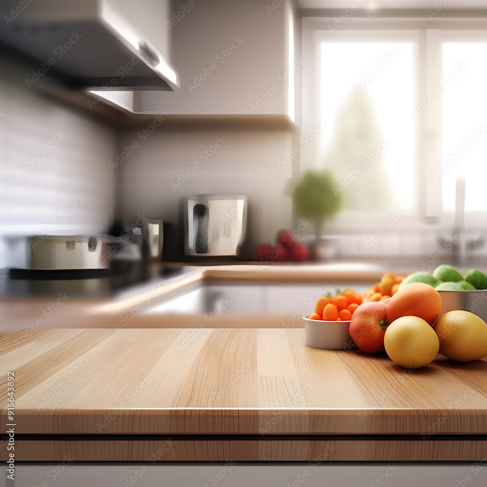 table with fruits ai generative table with fruits ai generative