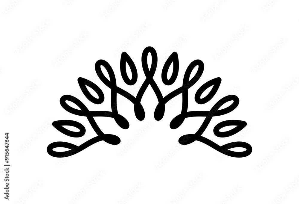 Obraz premium Abstract sun ray graphic design