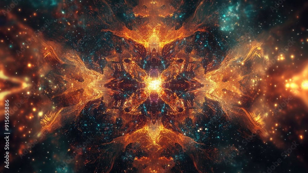 Futuristic abstracts in cosmic Futuristic abstracts in cosmic