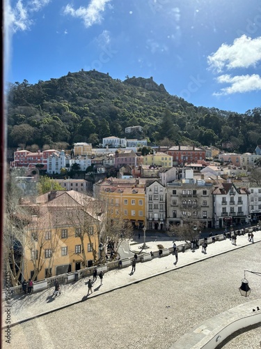 Medieval village photo