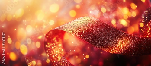 Closeup of a beautiful red ...
