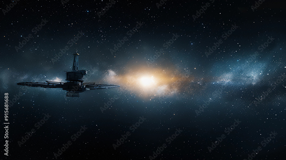 A Massive Space Telescope Unveiling the Universe's Secrets A Massive Space Telescope Unveiling the Universe's Secrets
