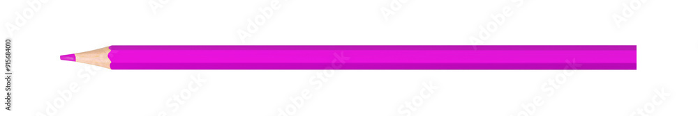 pink colored pencil isolated on white background close up pink colored pencil isolated on white background close up