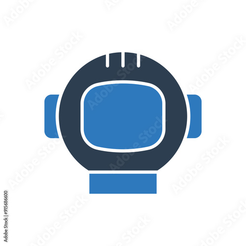 Space Helmet Icon Sign Symbol