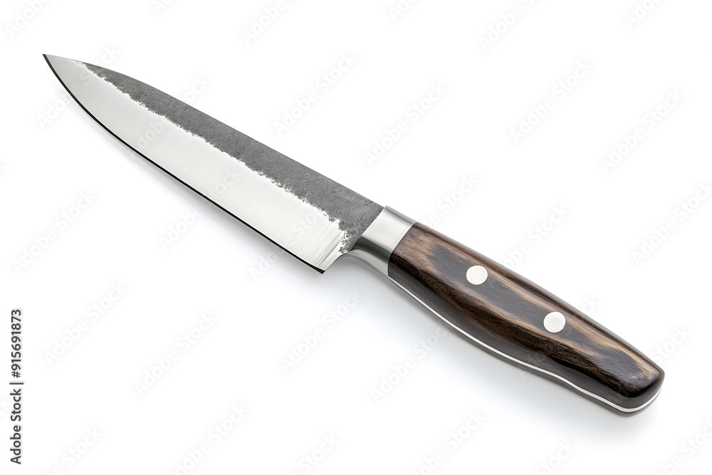 Sharp kitchen knife isolated on white background Sharp kitchen knife isolated on white background