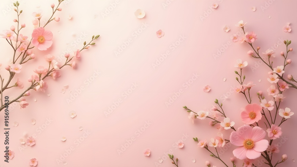 flower and blossom subtle pastel background flower and blossom subtle pastel background