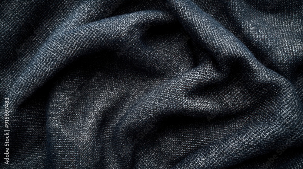 Dark Grey Fabric Texture Dark Grey Fabric Texture