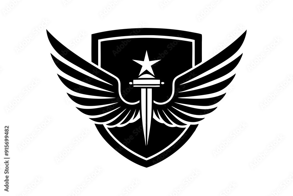Service Branch Emblem Navy in white background Service Branch Emblem Navy in white background