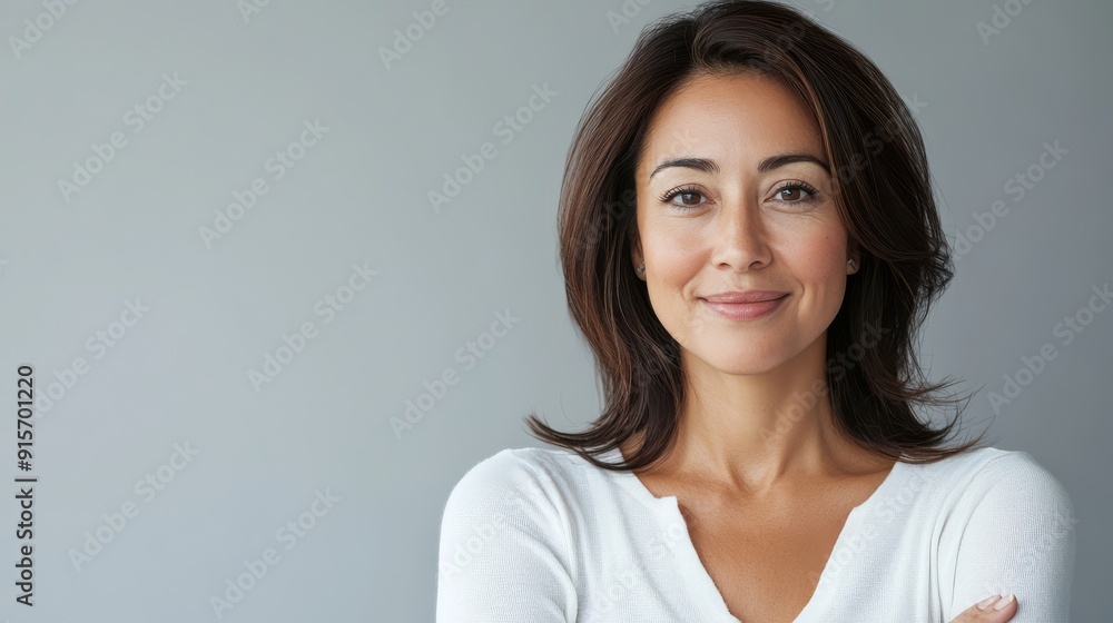 A warm smile and graceful presence light up the room A warm smile and graceful presence light up the room
