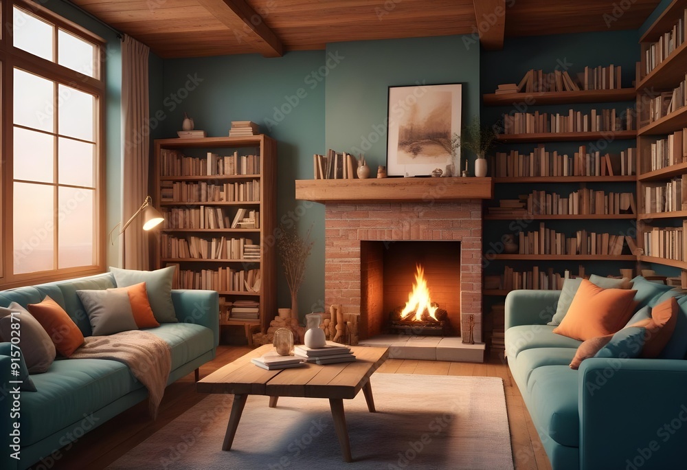 Modern living room interior design Modern living room interior design