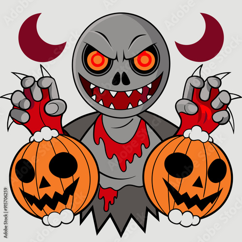 A chilling and eerie Halloween