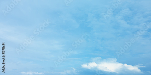 Cumulus clouds on blue sky soft storms winter love eye pace fresh clean weather natural beauty feathery white Landscape across vast White clouds Full frame of big puffy Fluffy clouds Serene blu