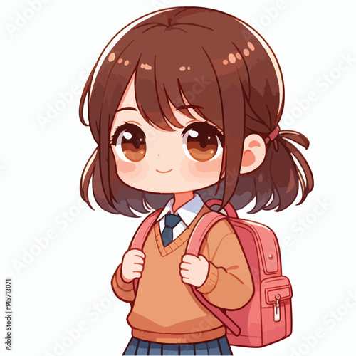 a school teenager