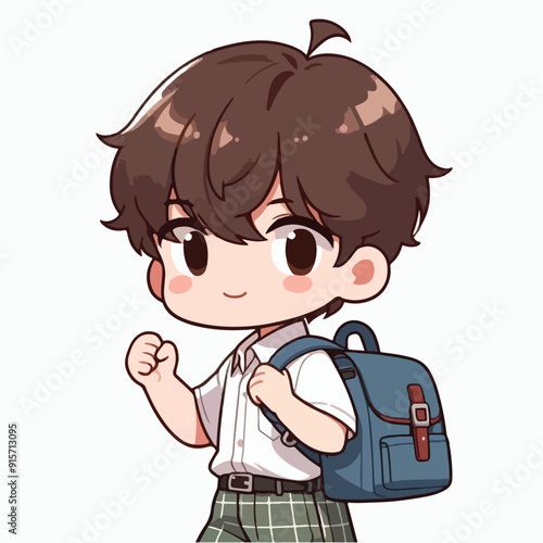 a school teenager