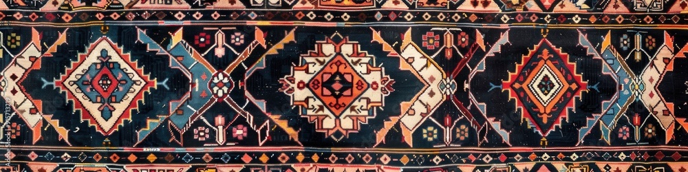 Early 20th century antique tribal rug from southern Persia Early 20th century antique tribal rug from southern Persia
