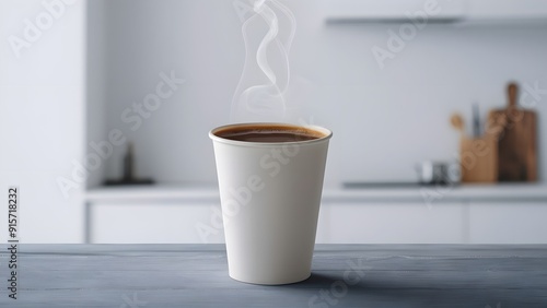 white coffee cup mockup.