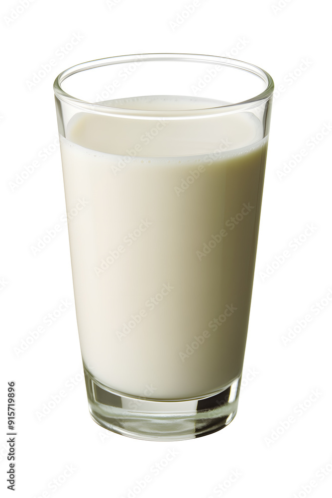 Soy milk glass isolated on a white background Soy milk glass isolated on a white background
