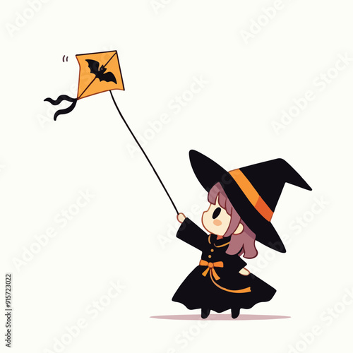 a teenager in a hallowen costume