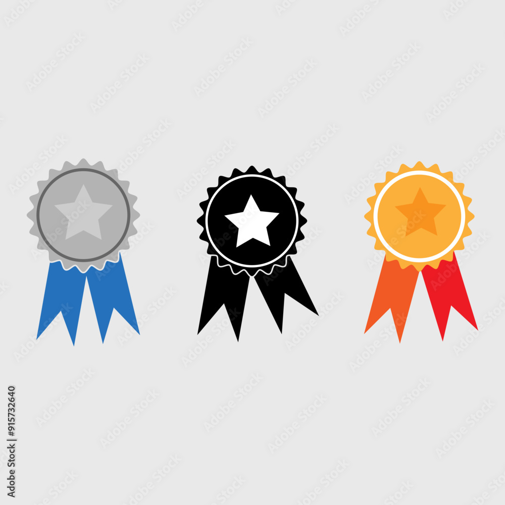 set of premium quality and guarantee labels isolated on white background. vector illustration set of premium quality and guarantee labels isolated on white background. vector illustration