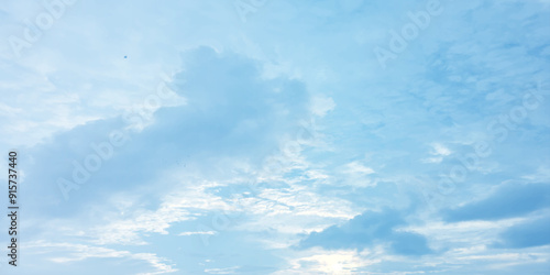 	
blue sky clouds storm rainy day summer abstract banner background image surface vintage live love emotional canvas use space for text sunny sun effect on the clouds soft