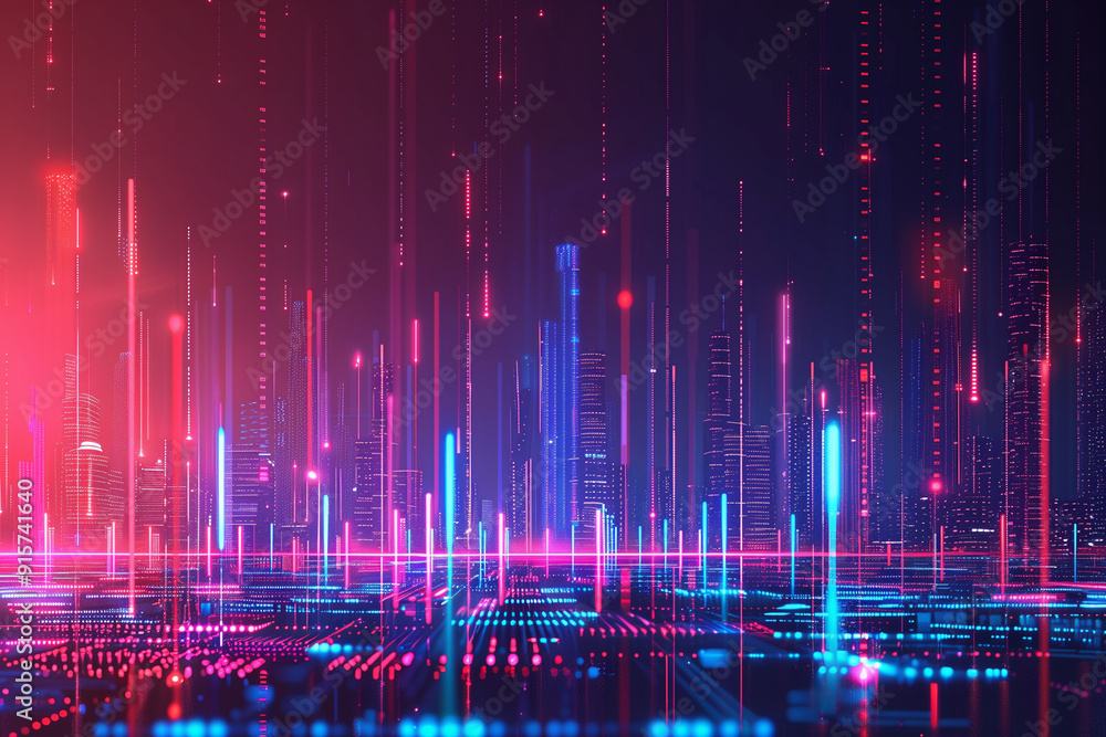 Neon Cityscape Neon Cityscape