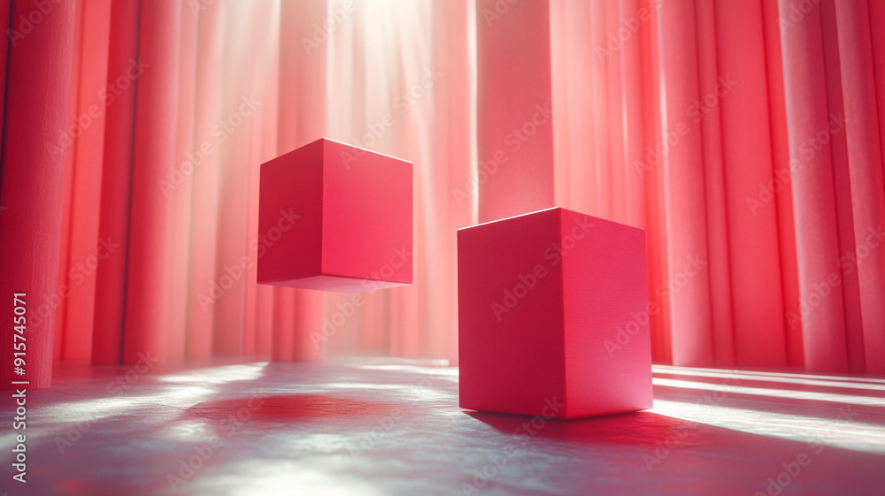 An advertising banner. Gift boxes. A place for the text. Shimmer glow, neon, gradient. An advertising banner. Gift boxes. A place for the text. Shimmer glow, neon, gradient.