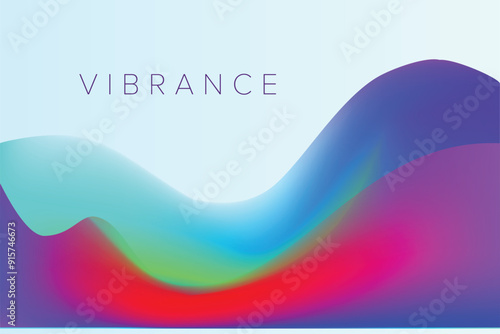 Gradient Vibrant Color Background