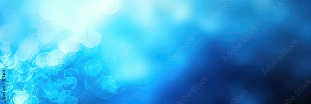 Blue Background Graphic. Cool Abstract Banner with Light Blue Gradient Blue Background Graphic. Cool Abstract Banner with Light Blue Gradient