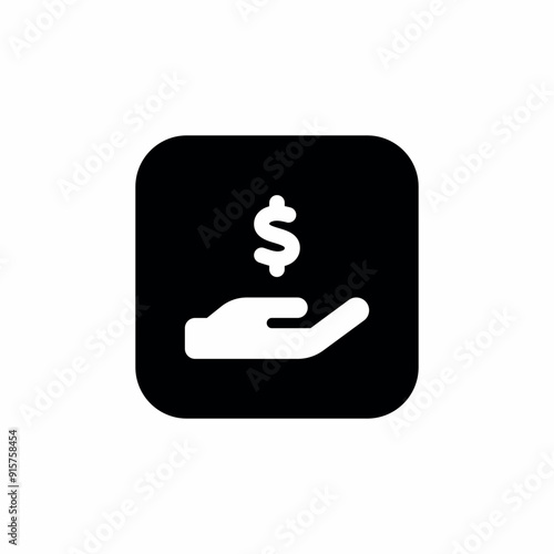 money donation charity icon sign