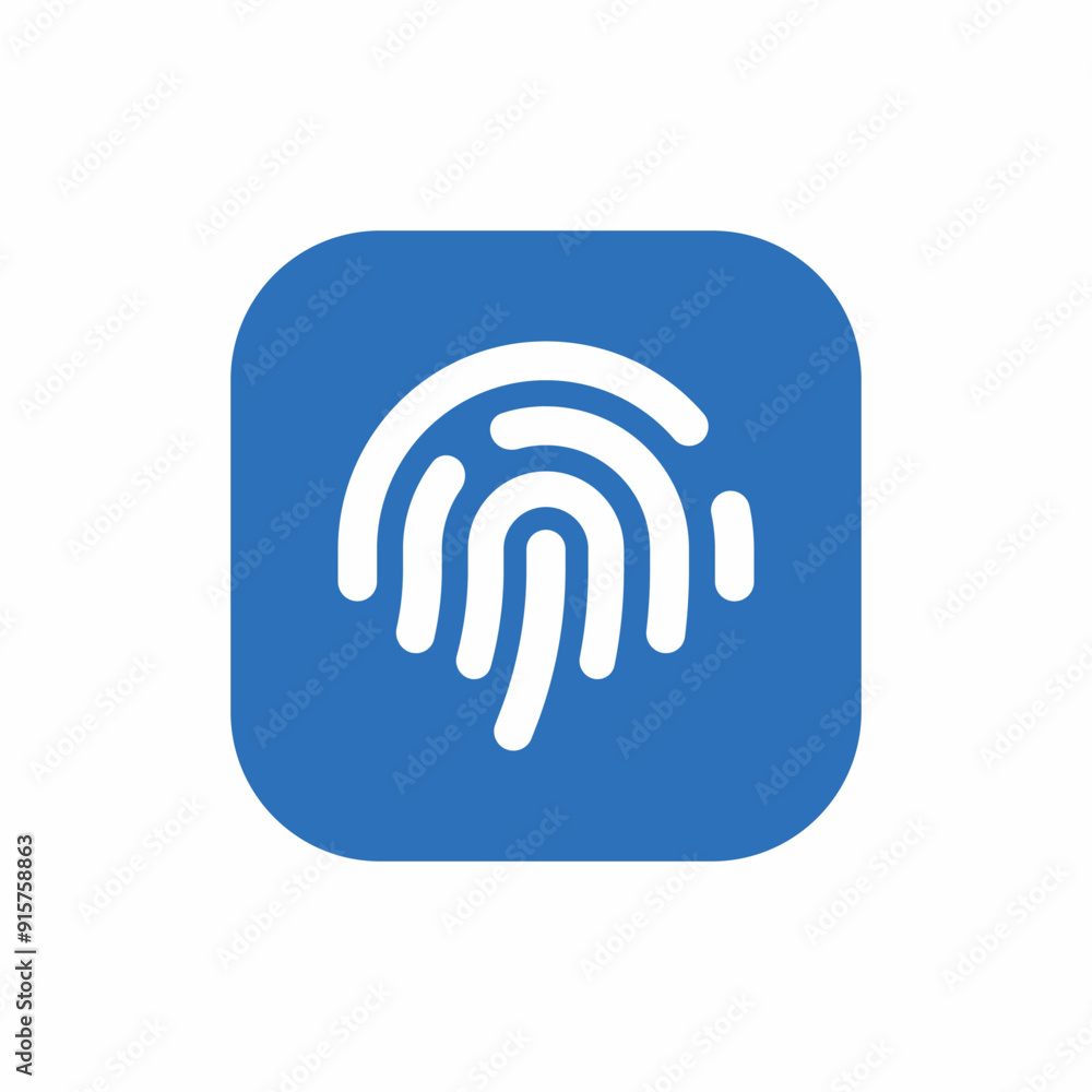 fingerprint access safety protection icon fingerprint access safety protection icon