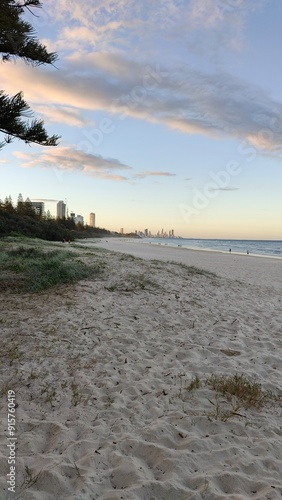 Wallpaper Mural The stunning miles long beaches of the Gold Coast in Queensland, Australia Torontodigital.ca
