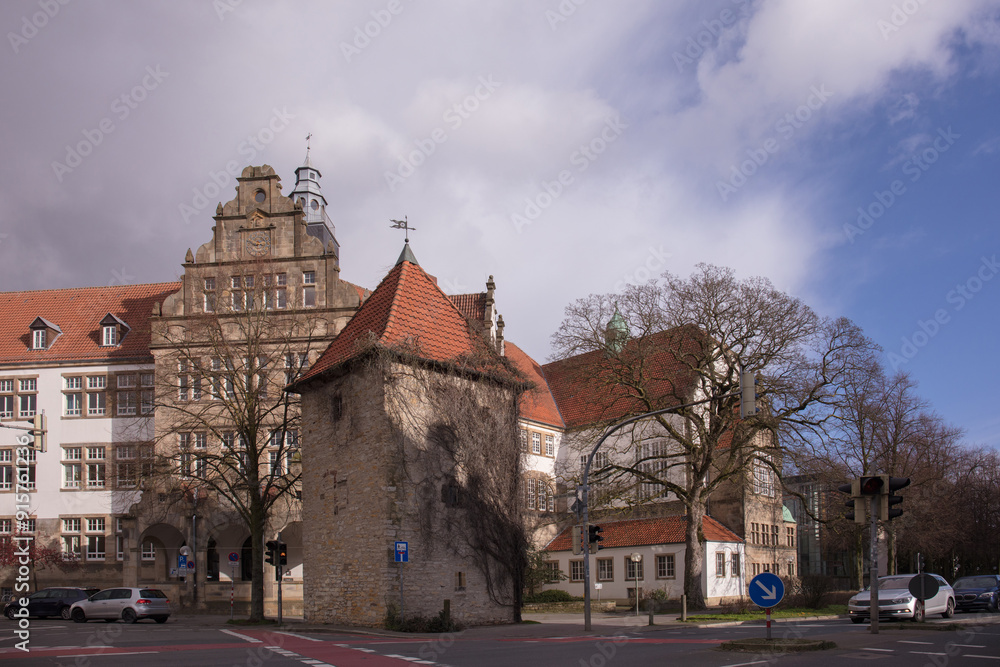 Obraz premium Osnabruck town in germany, osnabrück