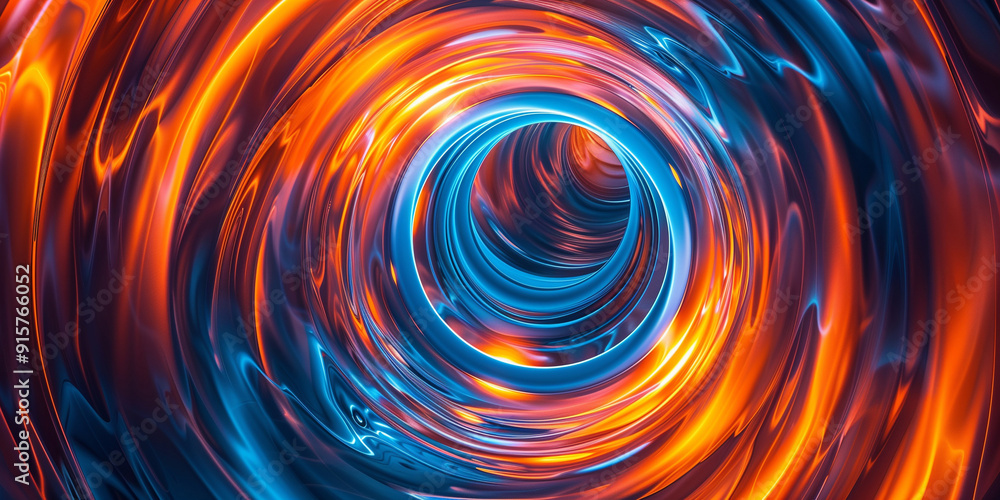 Vortex space background poster. Spiral galaxy creative wallpaper. Abstract concept horizontal banner. Fire and water vortex. Digital raster bitmap illustration. AI artwork. Vortex space background poster. Spiral galaxy creative wallpaper. Abstract concept horizontal banner. Fire and water vortex. Digital raster bitmap illustration. AI artwork.