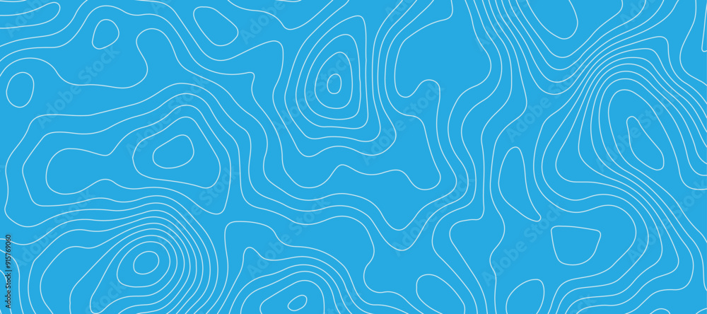 Light blue luxury topographic lines map background .modern technology wave curve line contour map design .seamless geography grid vector illustration . Light blue luxury topographic lines map background .modern technology wave curve line contour map design .seamless geography grid vector illustration .