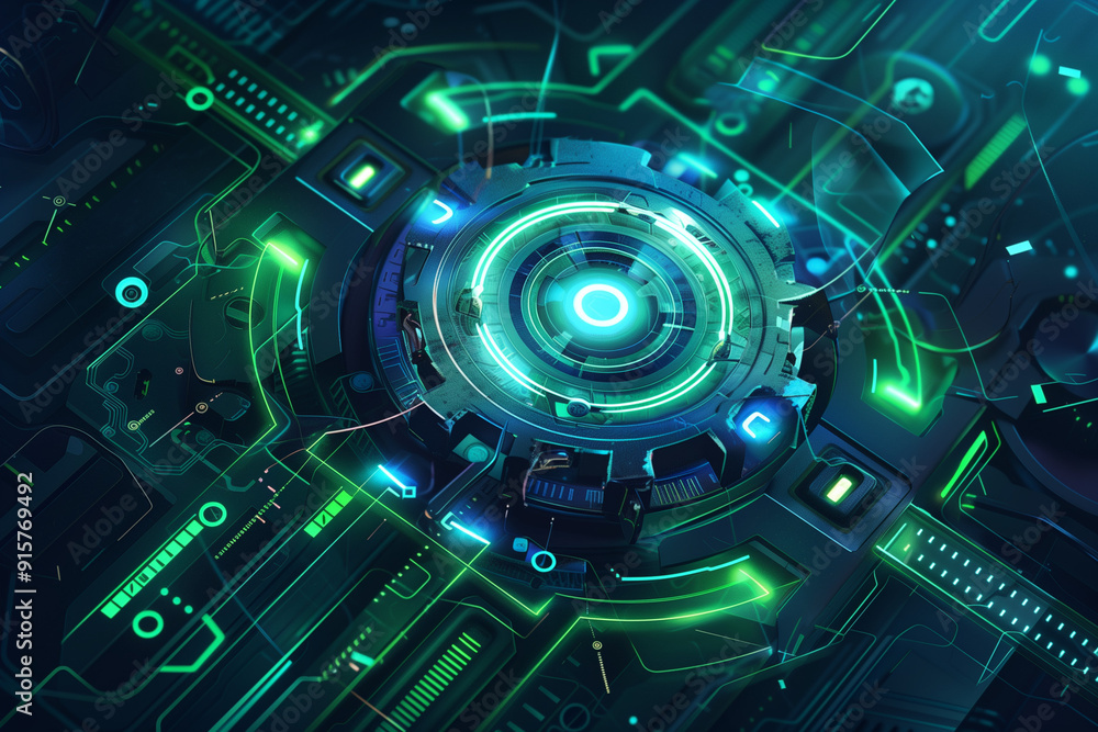 Futuristic Technology Abstract Background Futuristic Technology Abstract Background