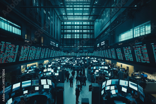 Stock Exchange Interior