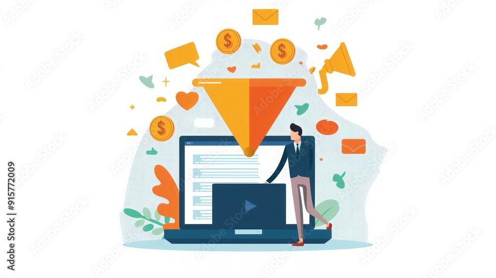Digital Marketing Funnel: Generate Leads & Boost Sales Digital Marketing Funnel: Generate Leads & Boost Sales