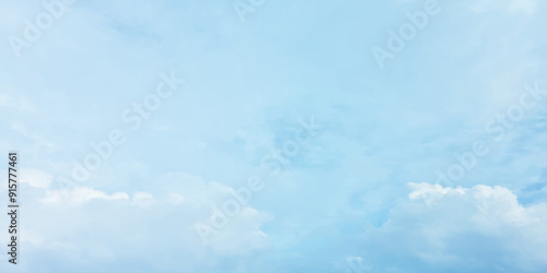 Cumulus clouds on blue sky soft storms winter love eye pace fresh clean weather natural beauty feathery white Landscape across vast White clouds Full frame of big puffy Fluffy clouds Serene blu