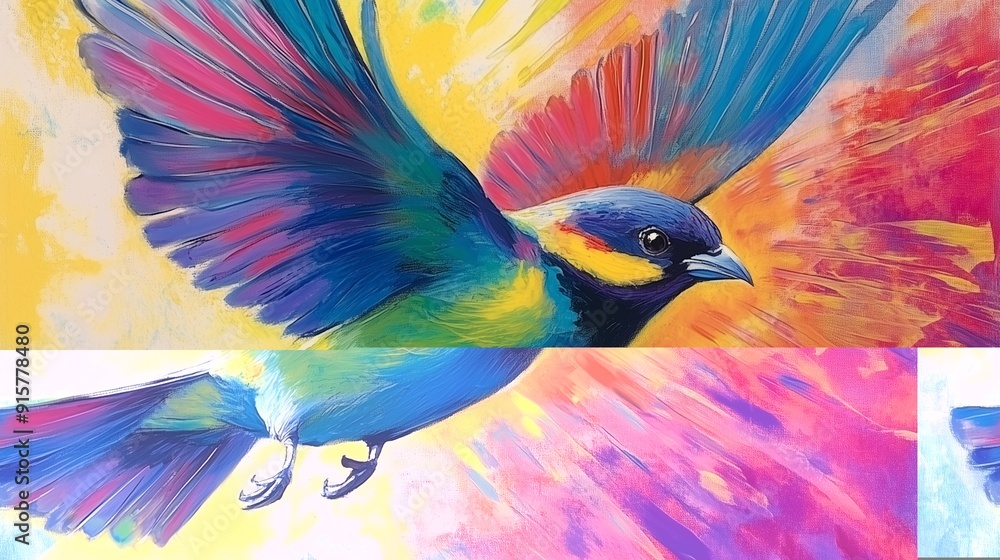 Fototapeta premium bird of paradise