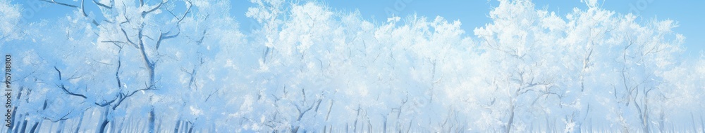 Fototapeta premium Enchanting Harbin Ice Sculpture Dreamscape: Anime-Style Winter Fantasy 4K Wallpaper. Mesmerizing Digital Art Blending Chinese Culture and Icy Wonderland, Perfect for Festive Marketing, Book Illustrati
