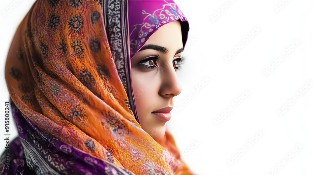 Muslim Wear on white background Muslim Wear on white background