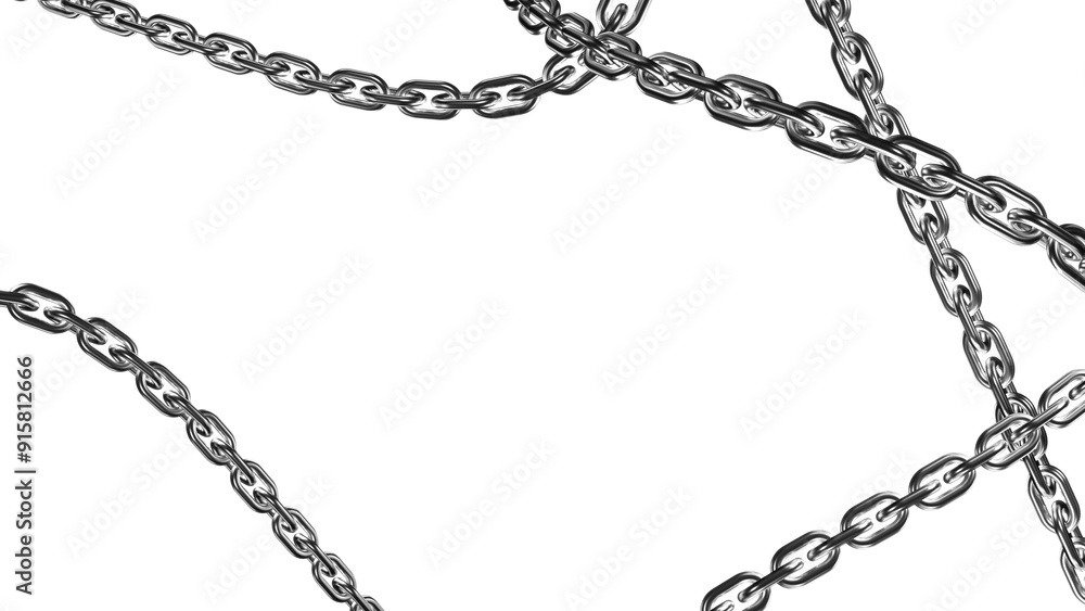 3d metal chain rendre with transparent background saved as PNG .
3d metal chain rendre with transparent background saved as PNG .