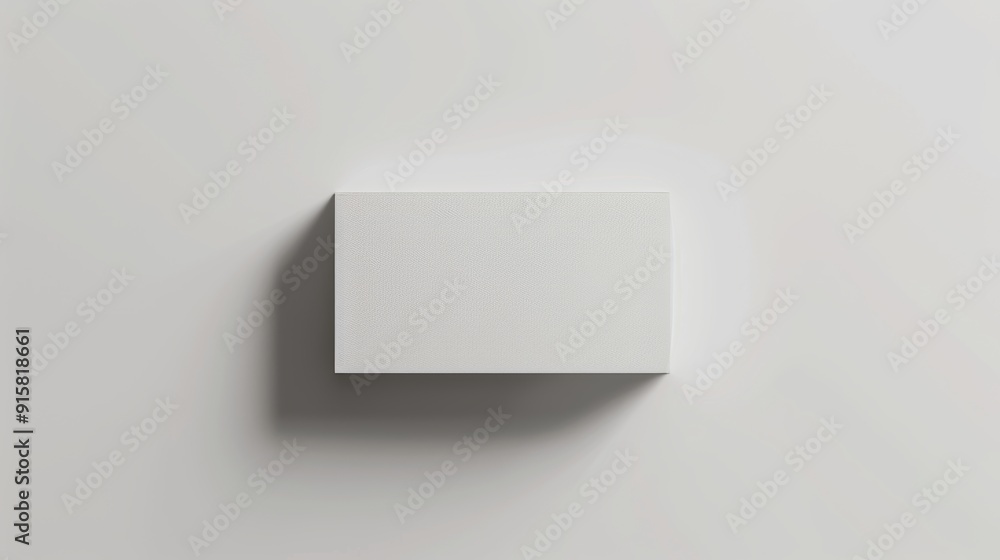 Minimalist White Cube on a Wall Minimalist White Cube on a Wall