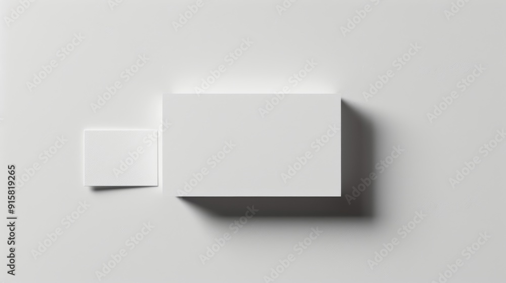 Minimalist Business Card Mockup Template - Clean Branding Design Minimalist Business Card Mockup Template - Clean Branding Design