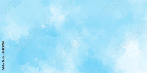 gradient light white sky background with fluffy clouds .Nature landscape in environment day horizon skyline view .cloudy in sunshine calm bright winter air background .