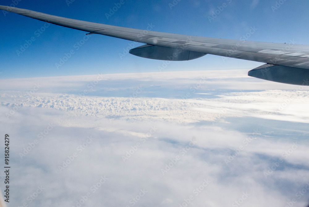 Fototapeta premium Travel by air transport. High quality photo