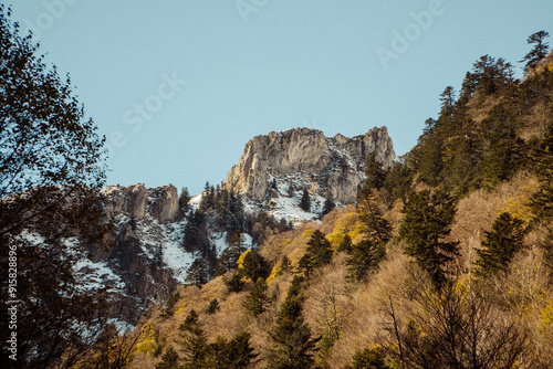 Montañas en otoño