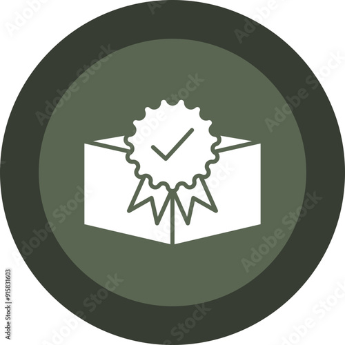 Best Product Glyph Circle Icon