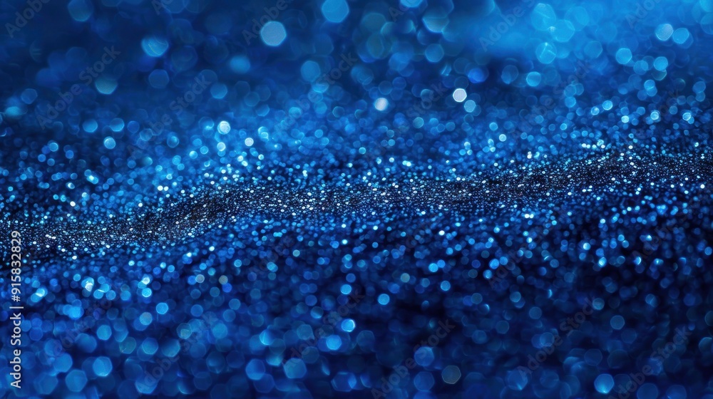 Abstract Blue Glitter Background Abstract Blue Glitter Background